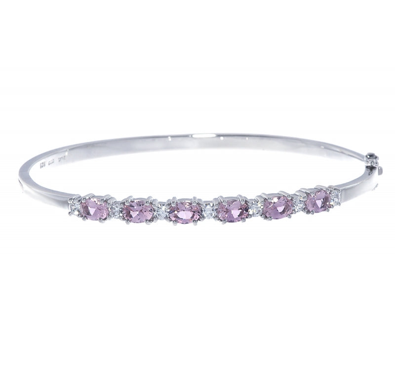 Morganite Bangle