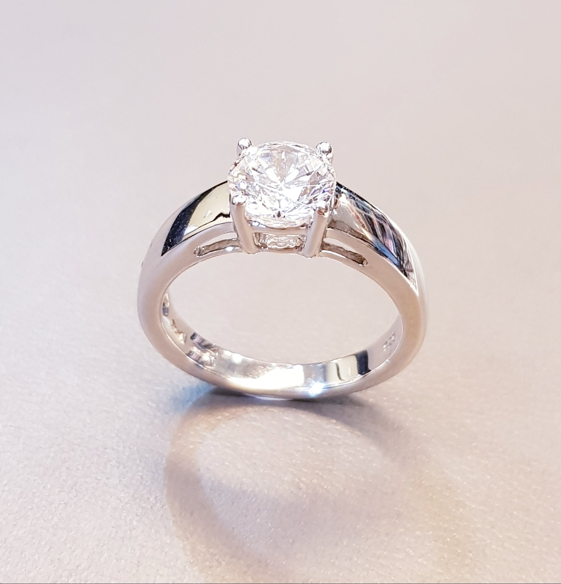 Brilliant Solitaire Ring