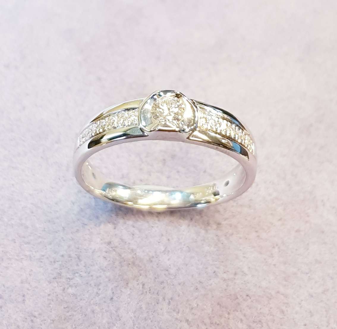 Forever Diamond Wedding Band