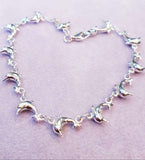 Whitegold Dolphin Bracelet