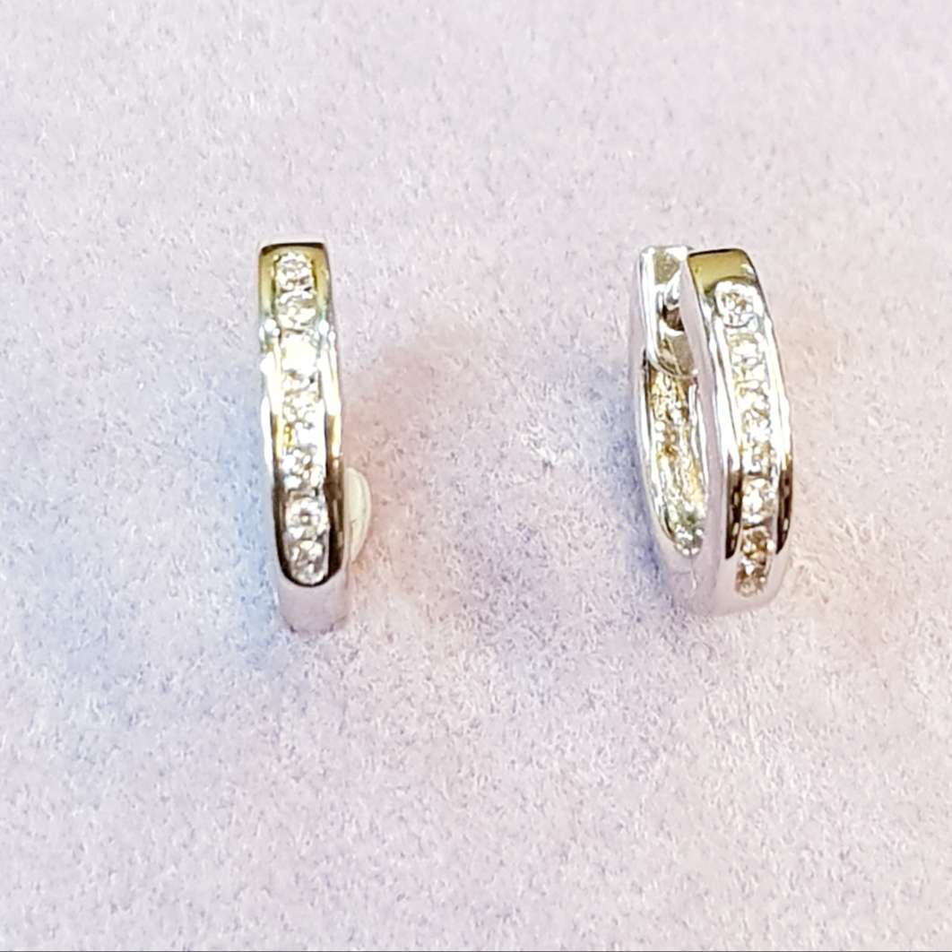Loop Diamond Earrings