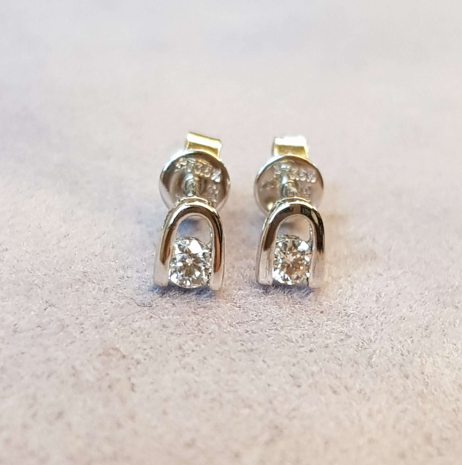 Tension Diamond Earrings