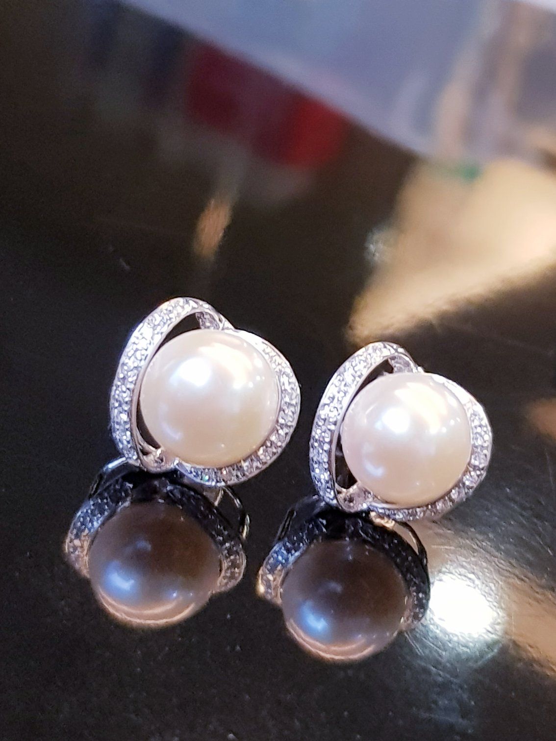 Elegant Pearl Earrings