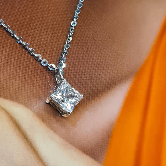 Square-Cut Scintilli Pendant