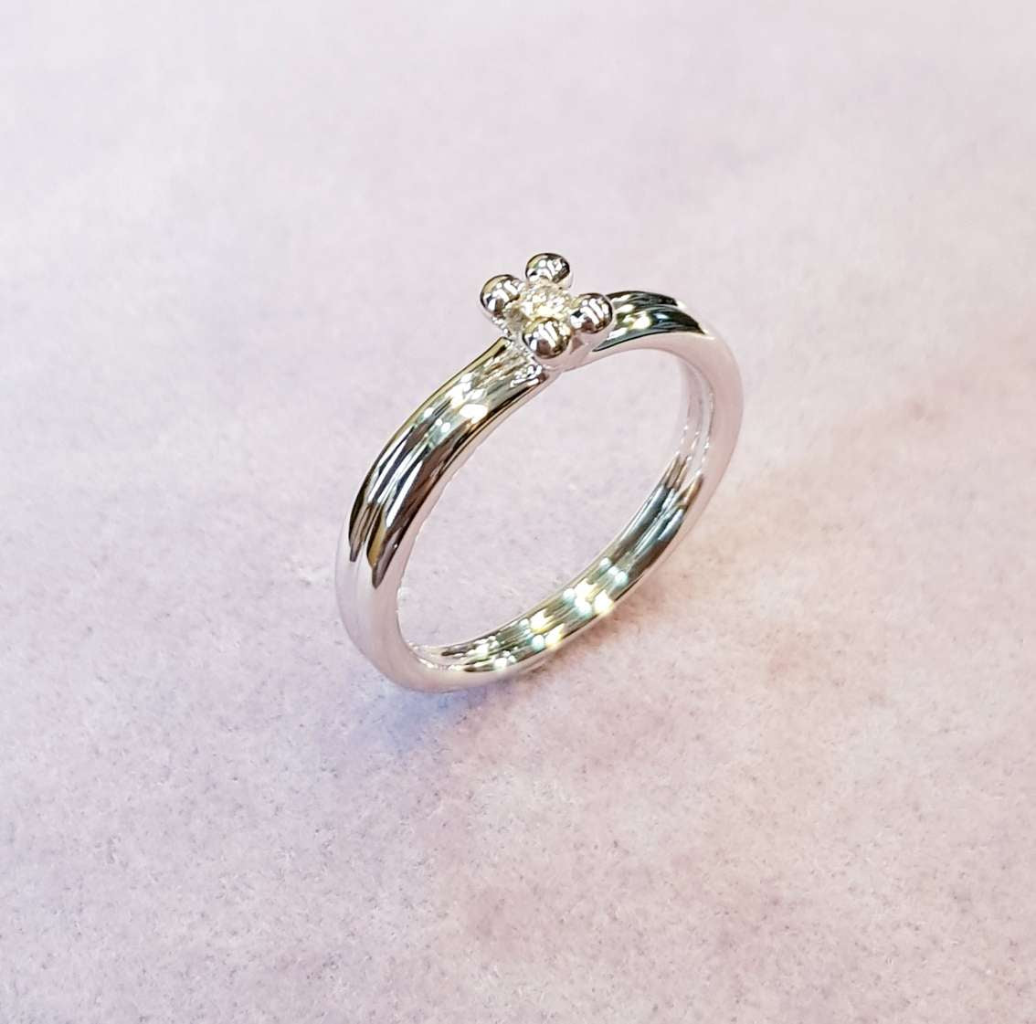 Tulip Diamond Ring