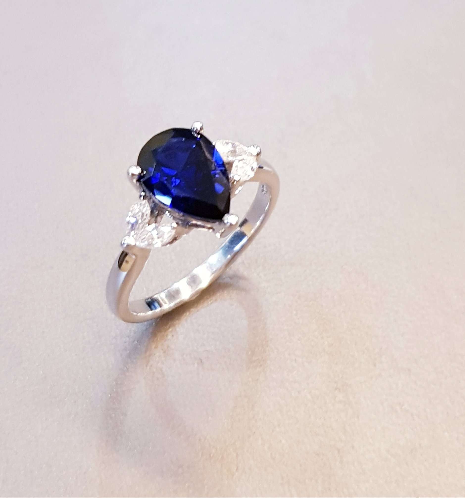 Royal Blue Sapphire Ring