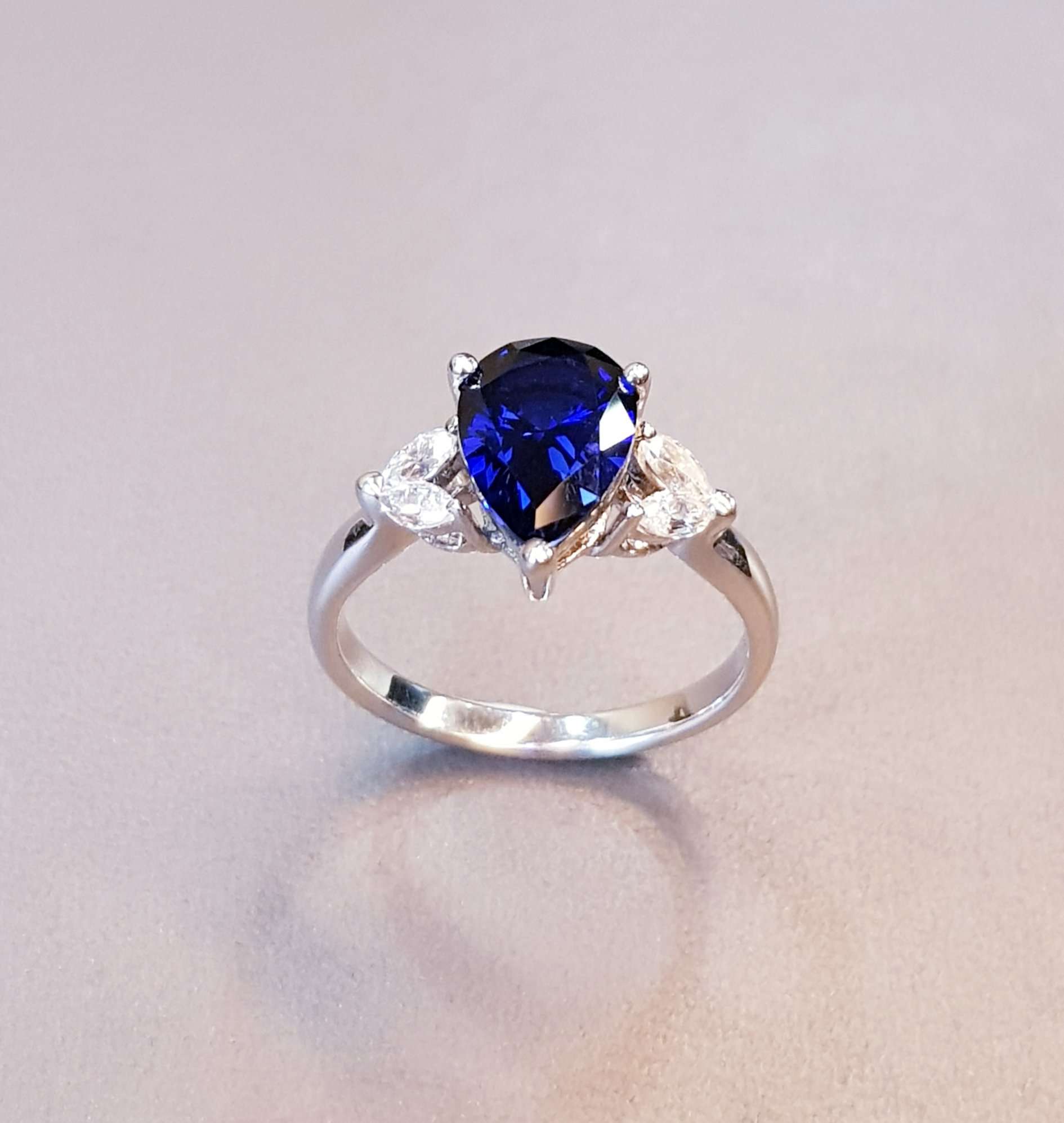 Royal Blue Sapphire Ring