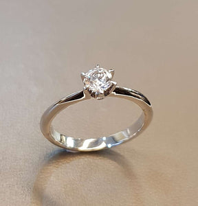 Brilliant Solitaire Ring