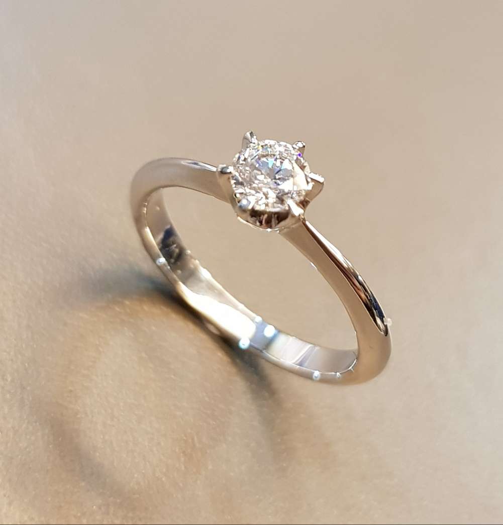 Brilliant Solitaire Ring