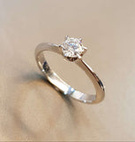 Brilliant Solitaire Ring