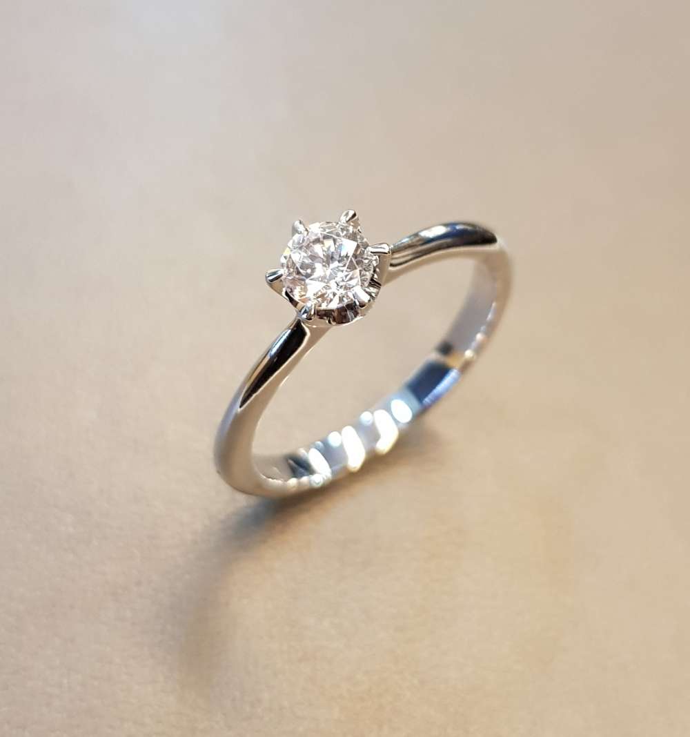 Brilliant Solitaire Ring