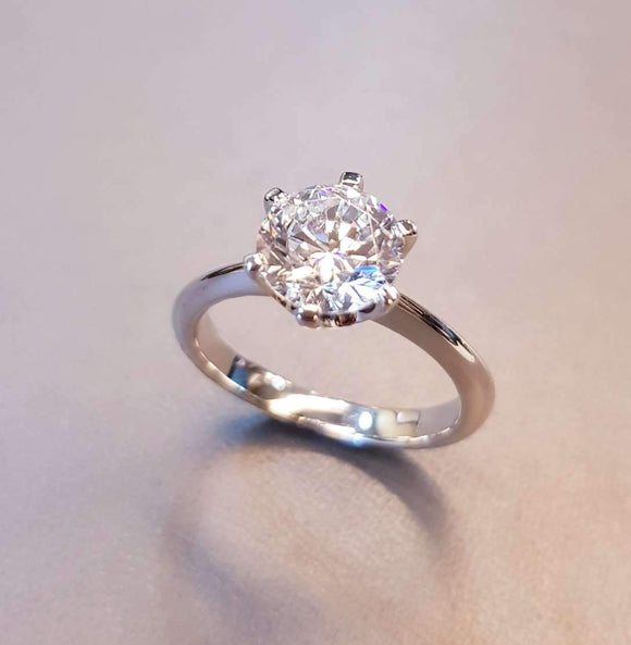 H1 2.00 carats Solitaire Engagement Ring