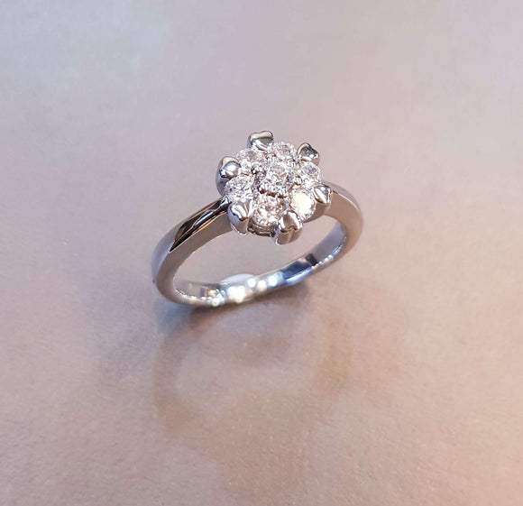 Floral Scintilli Ring