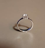 Crown Solitiare Ring