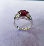 Cabochon Ruby Ring