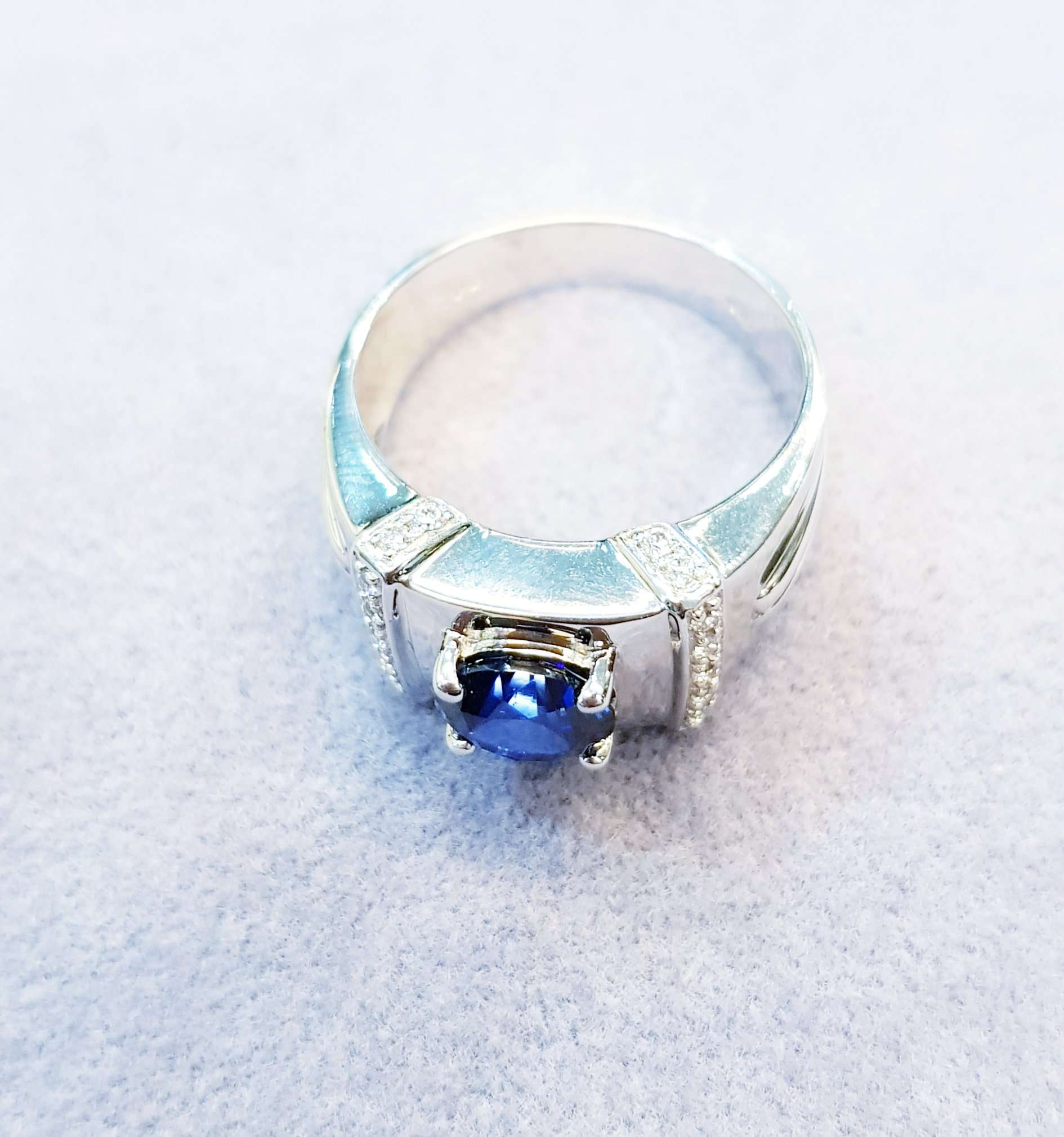 Statement Sapphire Ring