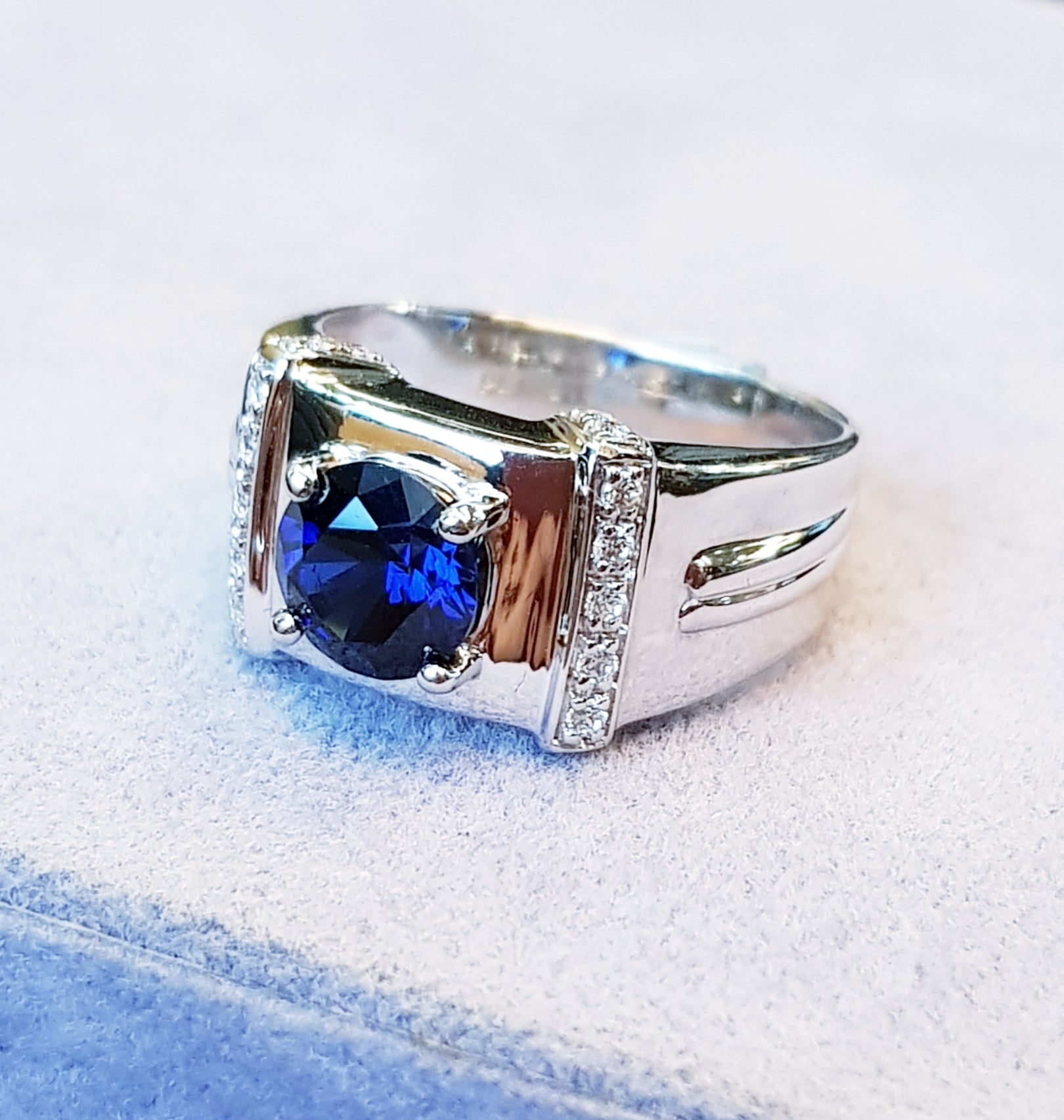 Statement Sapphire Ring