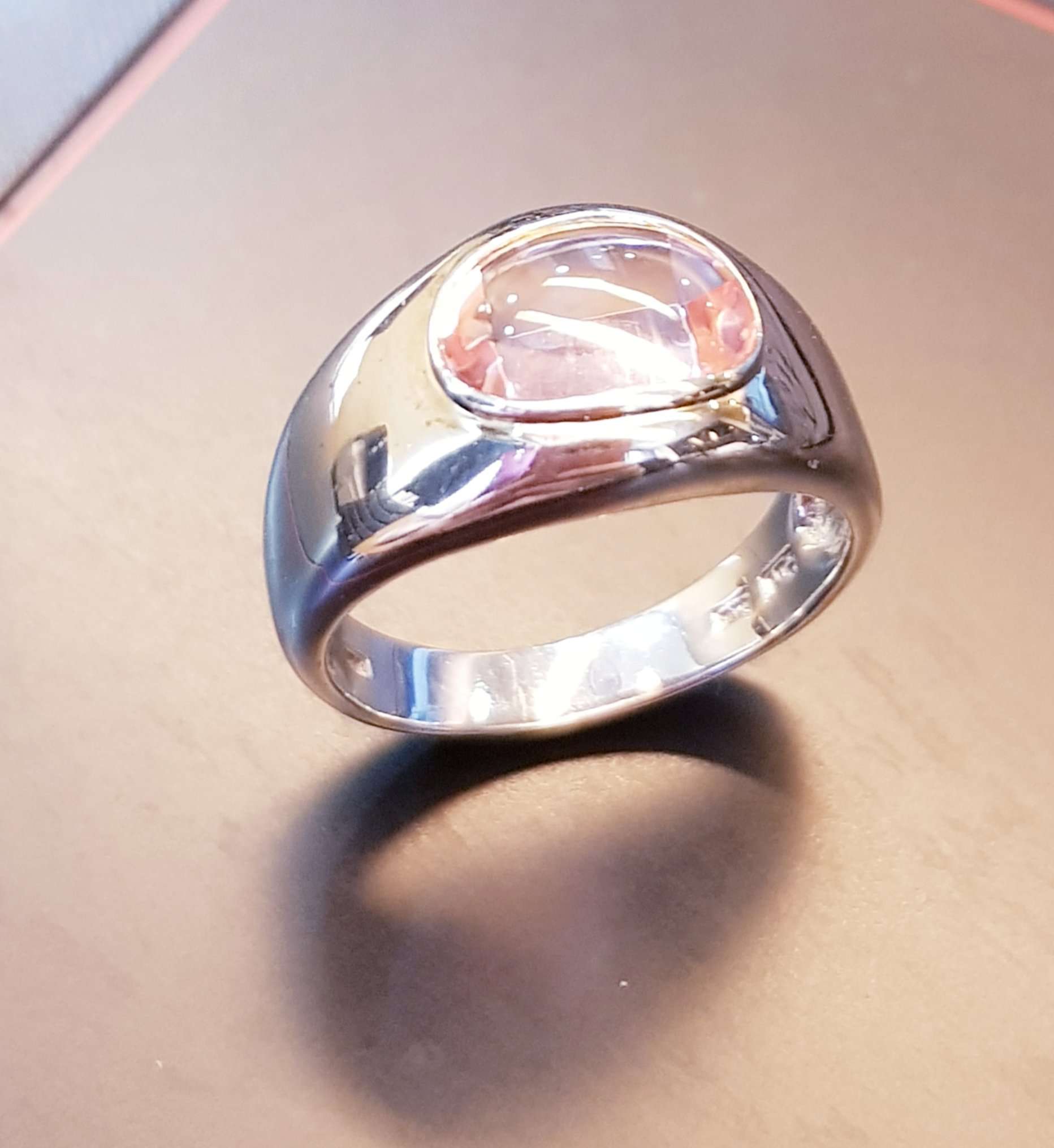 Classic Morganite Simulants Ring