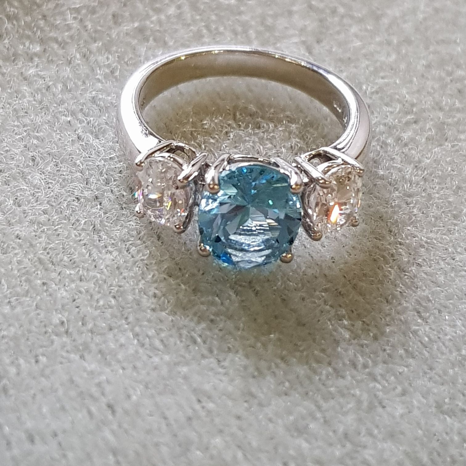 Blue Topaz Ring