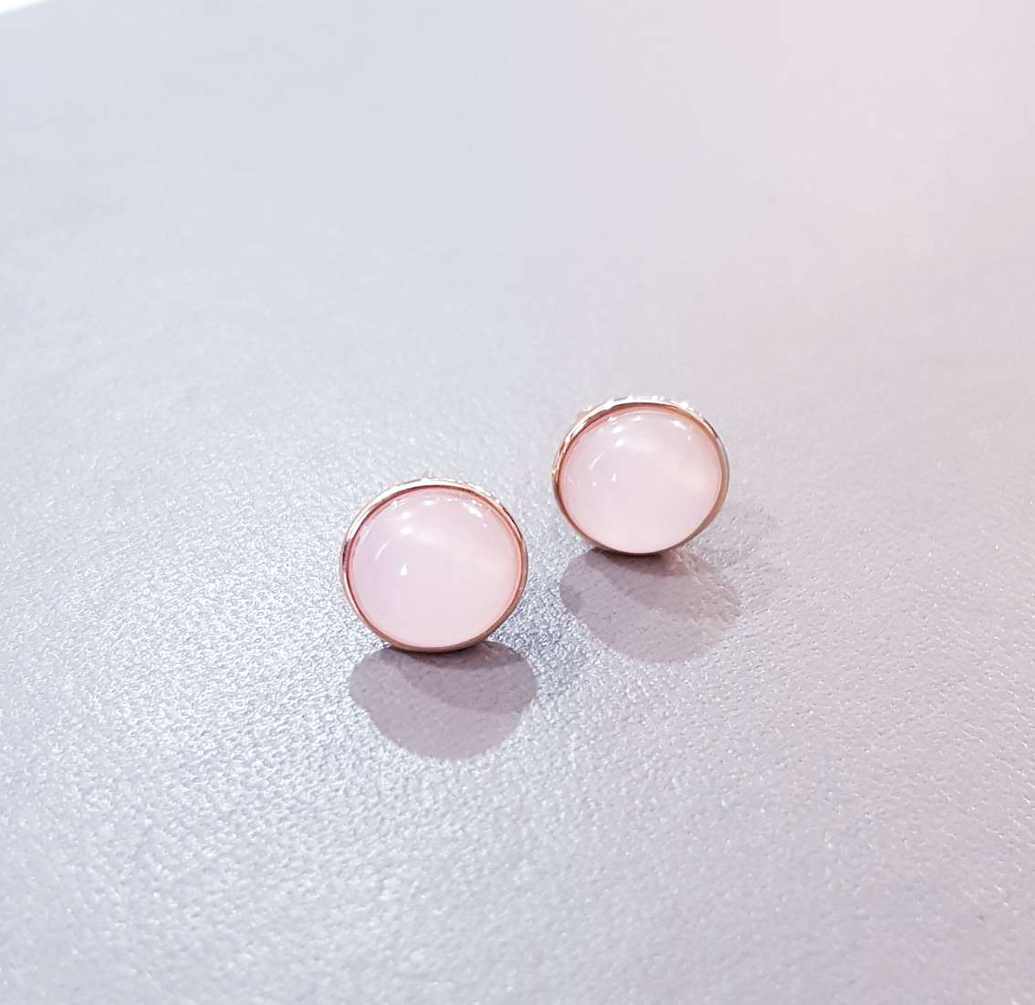 Rose Quartz Earrings