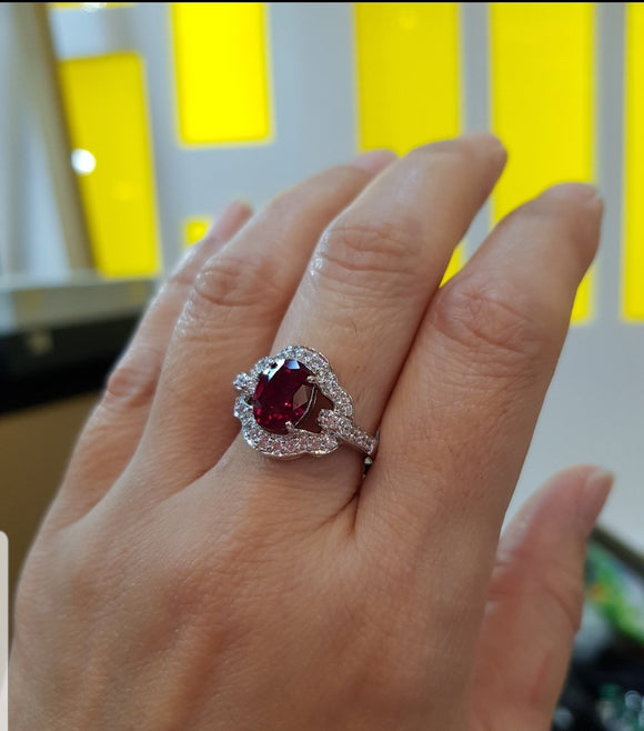 Vintage Ruby Ring