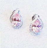 Graceful Morganite Earring