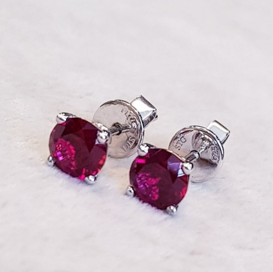 Ruby Earrings