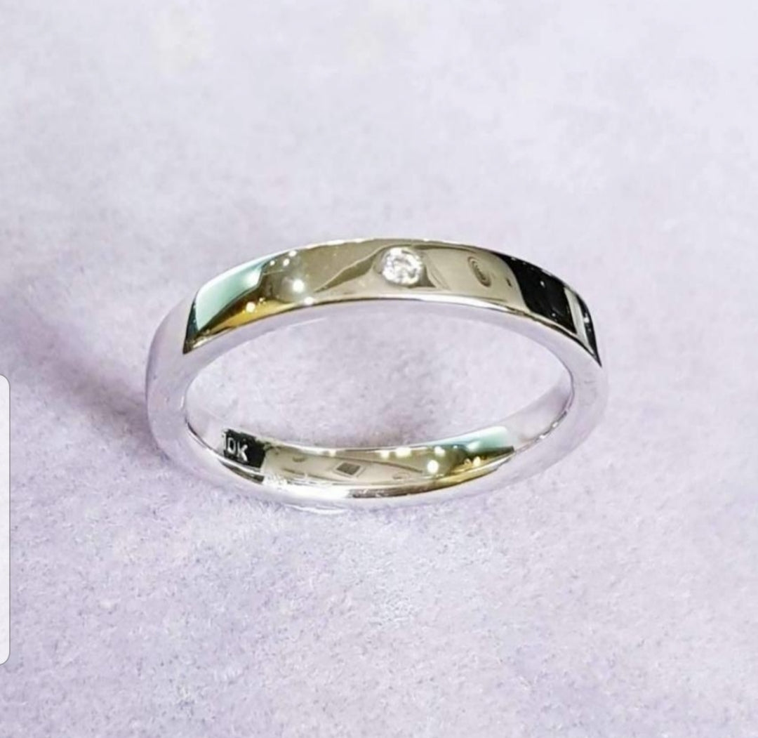 Diamond Wedding Band