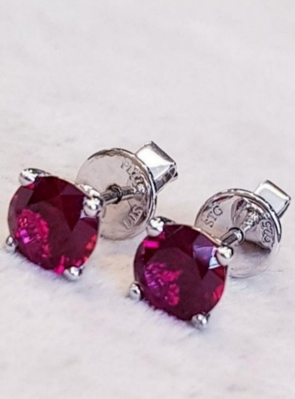 Ruby Earrings