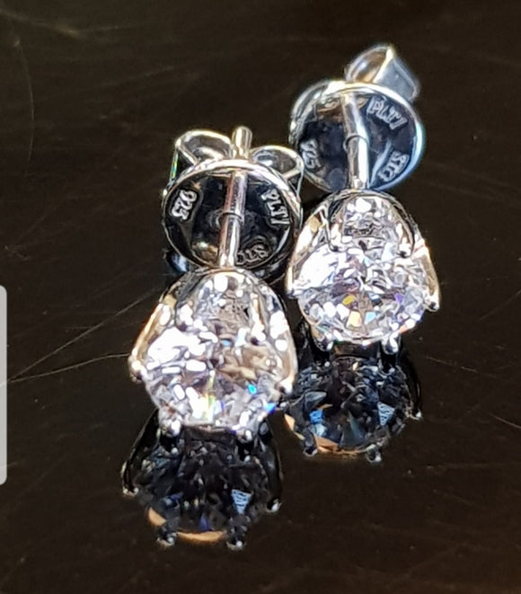 0.63 cts Solitaire Stars Earring