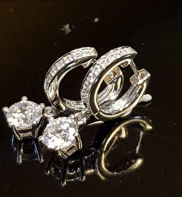 1.00 Carat Centauri Star Scintilli Earring