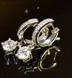 1.00 Carat Centauri Star Scintilli Earring