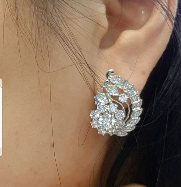 Elegant Peranakan Scintilli  Earring