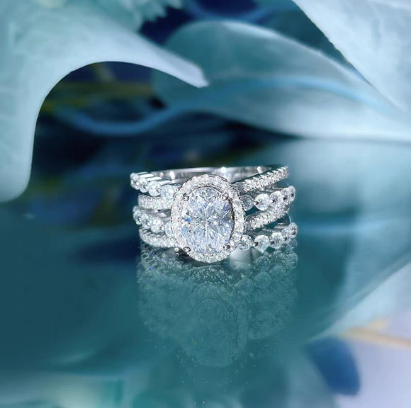 Oval Shank Scintilli Ring