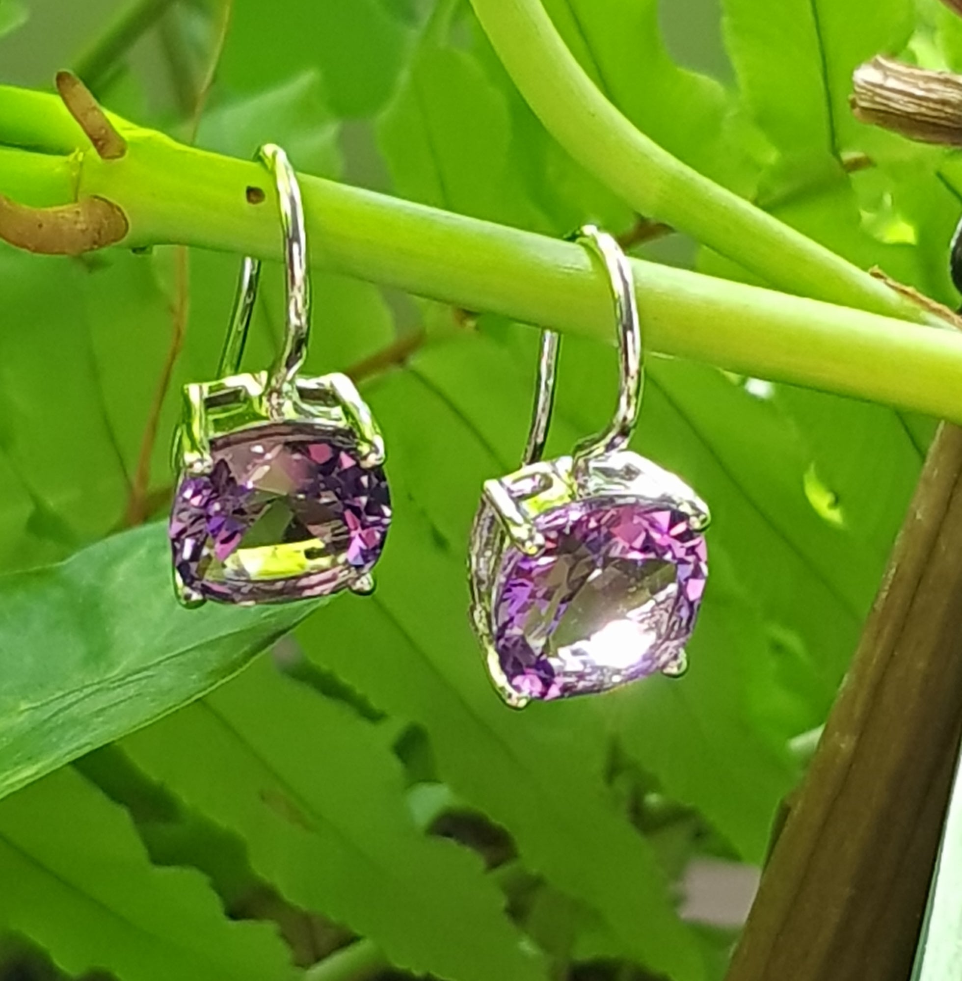 Classic Simulated Gems Earrings