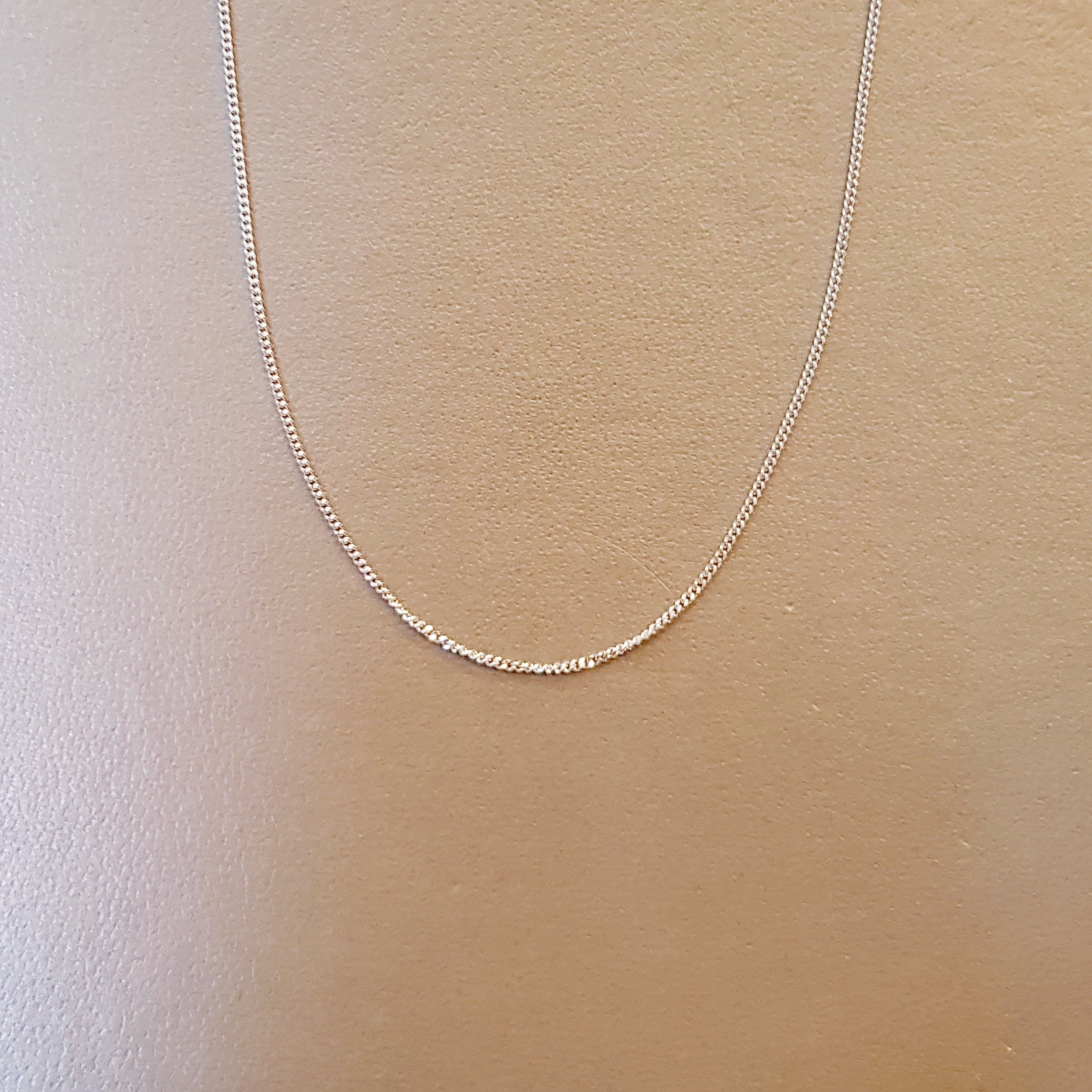 Whitegold Cable Chain