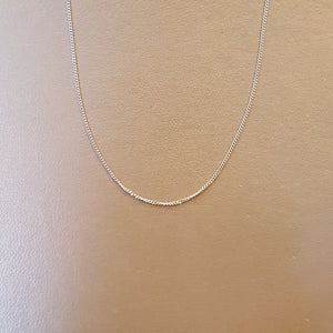 Whitegold Cable Chain