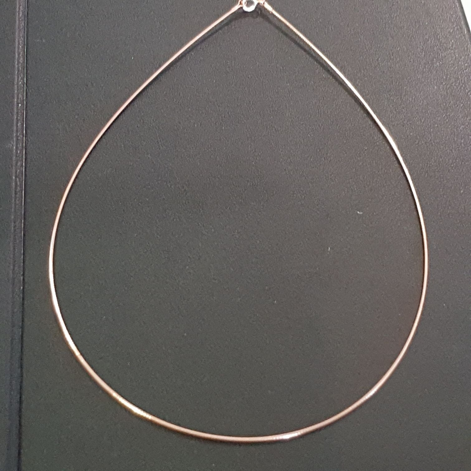 45cm Rose Gold Omega Chain