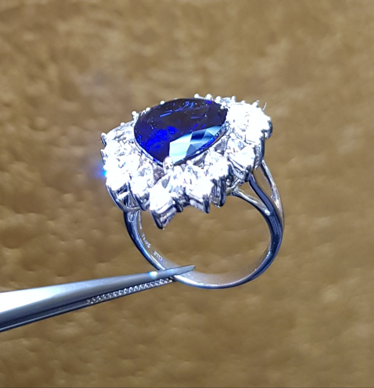Royal Blue Sapphire Ring
